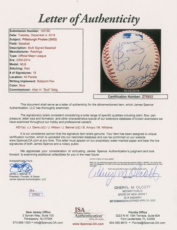 Lot #700 Baseball: 2000s Teams Signed Baseballs - Image 58