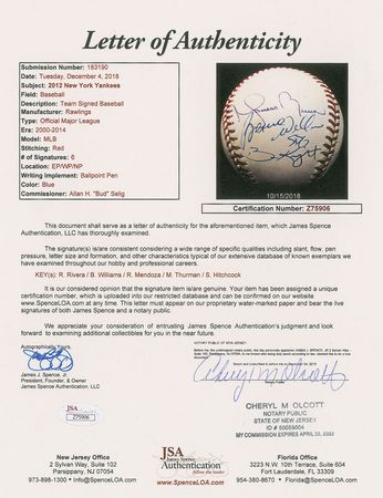 Lot #700 Baseball: 2000s Teams Signed Baseballs - Image 59