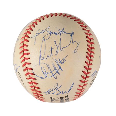 Lot #718 NY Mets: 1969 Signed Baseball - Image 5