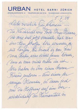 Lot #127 Martin Buber - Image 1