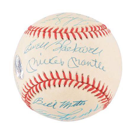 Lot #837 NY Yankees: 1953 Baseball - Image 1