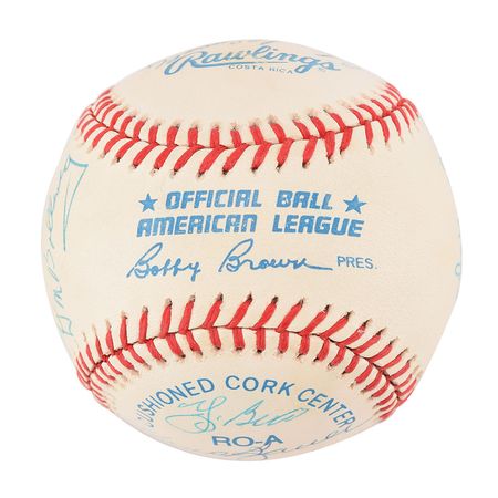Lot #837 NY Yankees: 1953 Baseball - Image 5