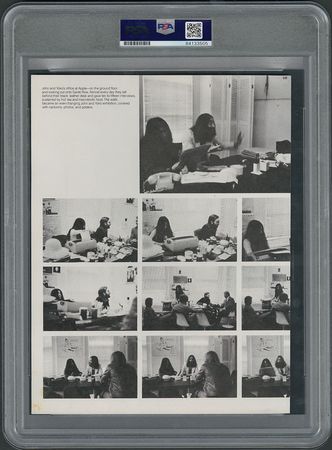 Lot #398 Beatles: Lennon and Ono: Amazing portrait signed by John and Yoko in '76?graded by PSA/DNA as MINT 9 - Image 4