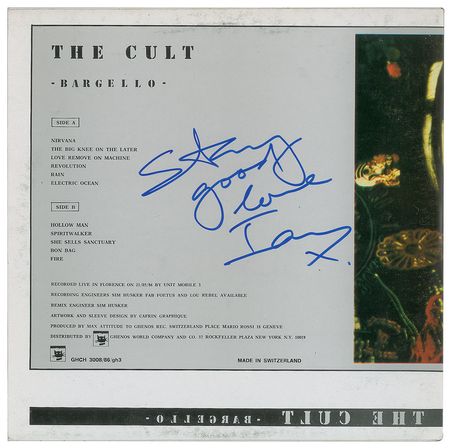 Lot #604 The Cult Album - Image 2