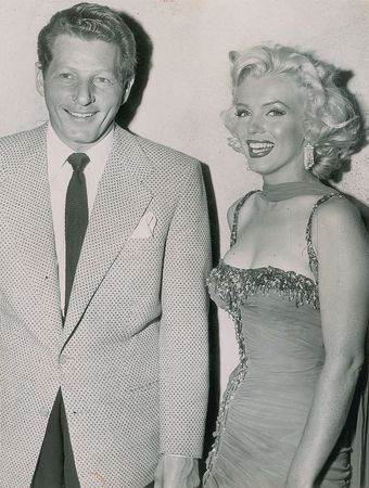 Lot #568 Marilyn Monroe and Danny Kaye Photograph - Image 1