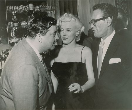 Lot #571 Marilyn Monroe and Jackie Gleason Photograph - Image 1