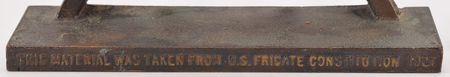 Lot #187 USS Constitution Bookends - Image 4