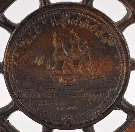 Lot #187 USS Constitution Bookends - Image 5