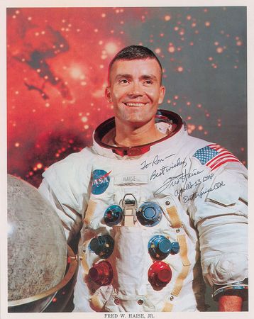 Lot #245 Apollo Astronauts Signed Photographs - Image 1