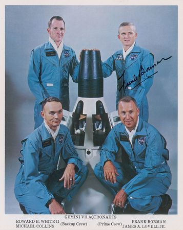 Lot #245 Apollo Astronauts Signed Photographs - Image 5