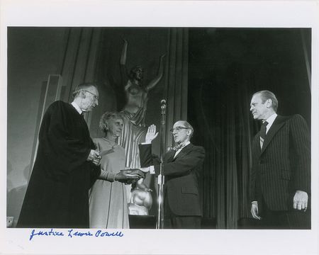 Lot #181 Supreme Court Justices Signed Photographs - Image 1
