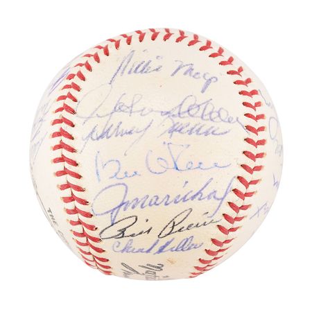 Lot #851 San Francisco Giants: 1964 Baseball - Image 2