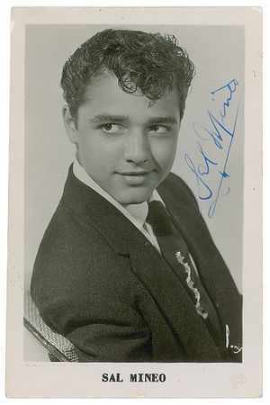 Lot #564 Sal Mineo Signed Photograph - Image 1
