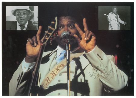 Lot #448 B. B. King and John Lee Hooker Programs - Image 4