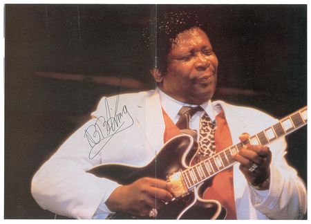 Lot #448 B. B. King and John Lee Hooker Programs - Image 5