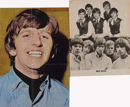 Lot #389 1960s Rock: Over 250 autographs of 1960s rock heroes, including The Who, Rolling Stones, Cream, and The Kinks - Image 3