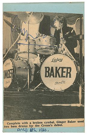 Lot #389 1960s Rock: Over 250 autographs of 1960s rock heroes, including The Who, Rolling Stones, Cream, and The Kinks - Image 8