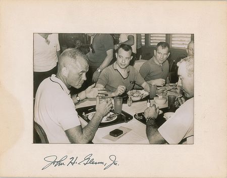 Lot #255 John Glenn Typed Letter Signed and Signed Photograph - Image 2