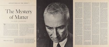 Lot #94 Robert Oppenheimer: Oppenheimer on 