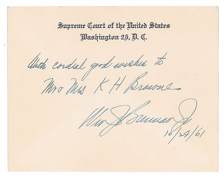 Lot #126 William J. Brennan Group Lot - Image 3