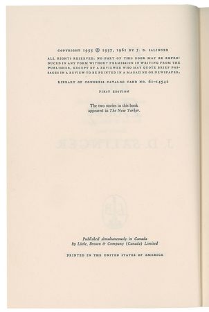 Lot #360 J. D. Salinger - Image 2