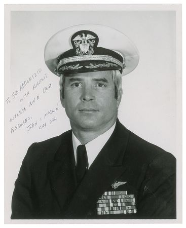 Lot #155 John McCain Signed Photograph - Image 1