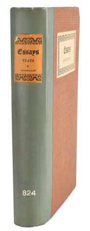 Lot #365 William Butler Yeats: Twice-signed limited edition of Yeats's literary essays - Image 3