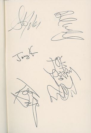 Lot #458 Aerosmith Book - Image 1