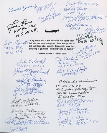 Lot #222 World War II Aces Book - Image 2