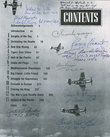 Lot #222 World War II Aces Book - Image 3