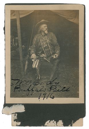 Lot #118 William F. ?Buffalo Bill? Cody Signed Photograph Signed Photograph - Image 1