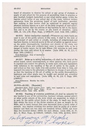 Lot #80 Scopes Trial: Scopes, Darrow, and Bryan—both sides of the 'Monkey Trial' - Image 2