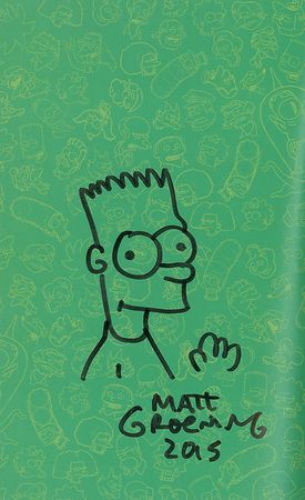 Lot #301 Matt Groening Book - Image 1