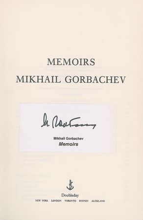 Lot #145 Mikhail Gorbachev - Image 1