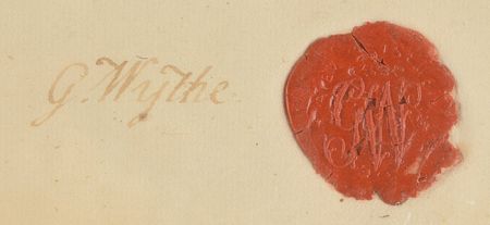 Lot #78 George Wythe: The Virginia signer and legal scholar endorses an attorney in 1782 - Image 2