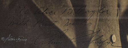 Lot #22 Calvin Coolidge Signed Photograph - Image 2