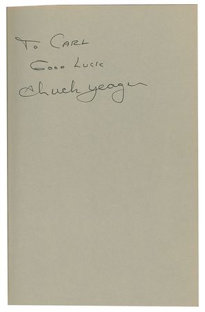 Lot #231 Chuck Yeager - Image 1