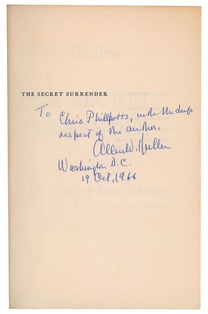 Lot #140 Allen Dulles Books - Image 1