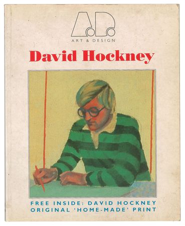 Lot #283 David Hockney Sketch in Book - Image 1