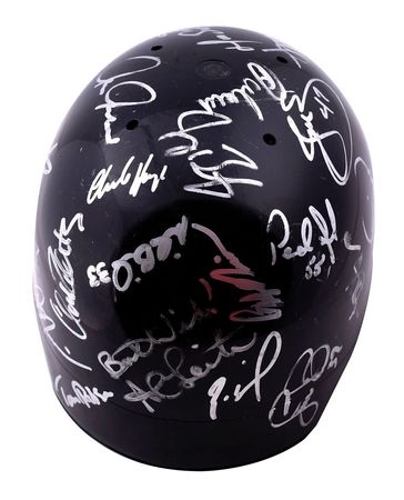 Lot #836 NY Mets Signed Batting Helmet - Image 5