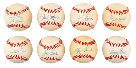 Lot #747 Baseball: Hall of Famers and Superstars Signed Baseballs - Image 2
