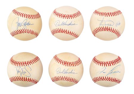 Lot #747 Baseball: Hall of Famers and Superstars Signed Baseballs - Image 3