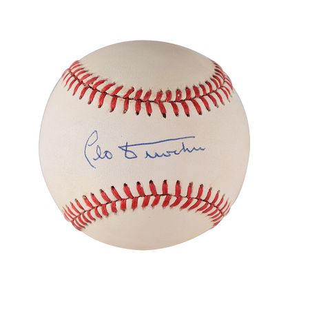 Lot #822 Willie Mays and Leo Durocher Signed Baseballs - Image 3