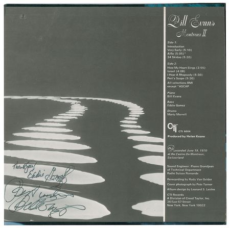 Lot #439 Bill Evans Album - Image 1