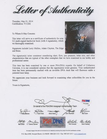 Lot #420 U2 Book - Image 3