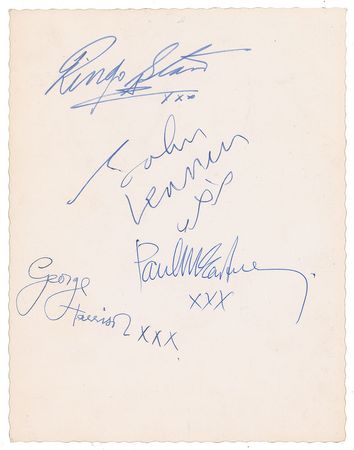 Lot #391 Beatles: The Beatles decide to 'Drop In' for their Swedish fanbase - Image 1