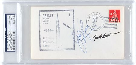 Lot #233 Apollo 8 Recovery Cover - Image 1