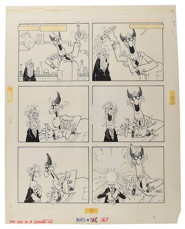 Lot #309 MAD: Don Martin Comic Strip - Image 1