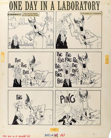 Lot #309 MAD: Don Martin Comic Strip - Image 6