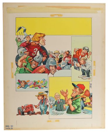Lot #305 MAD: Bob Clarke Artwork - Image 3